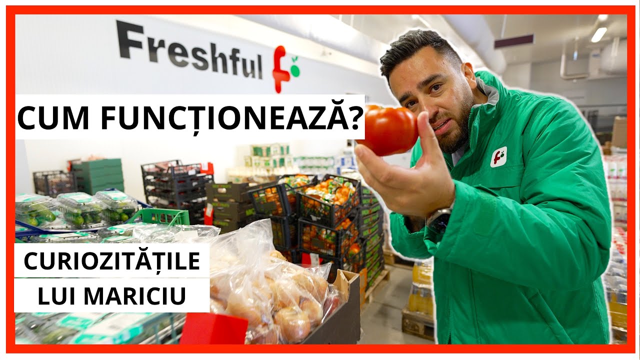 Turul depozitului Freshful.ro, cel mai mare hypermarket online din Romania