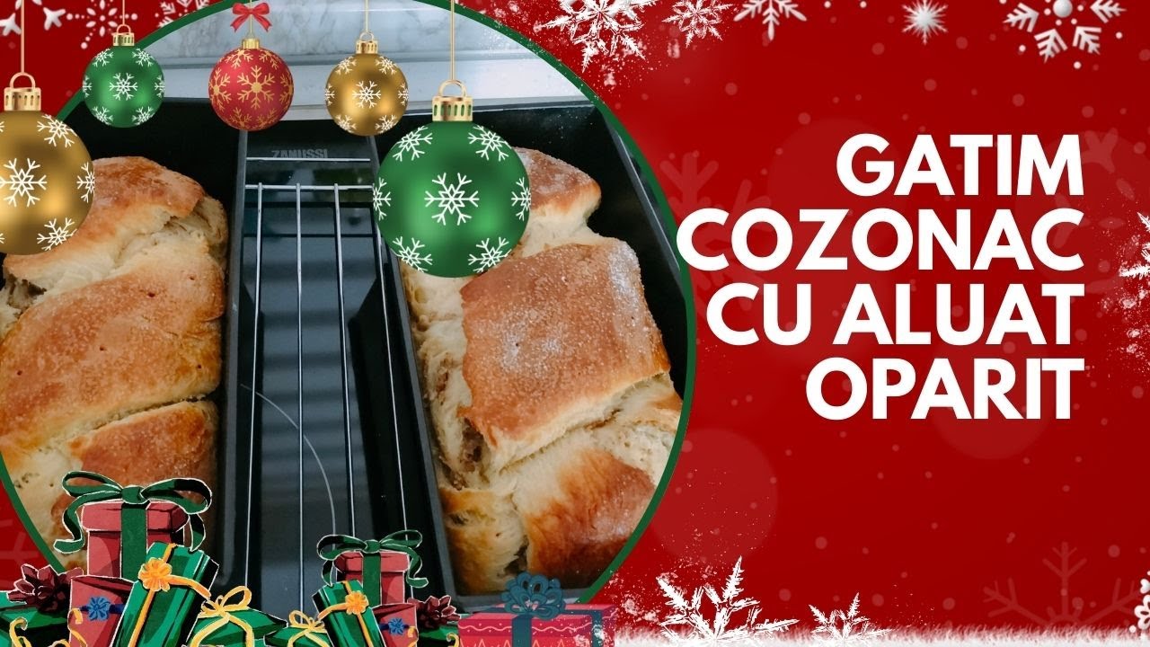 Vlogmas 23/2025.Cozonac cu aluat oparit.
