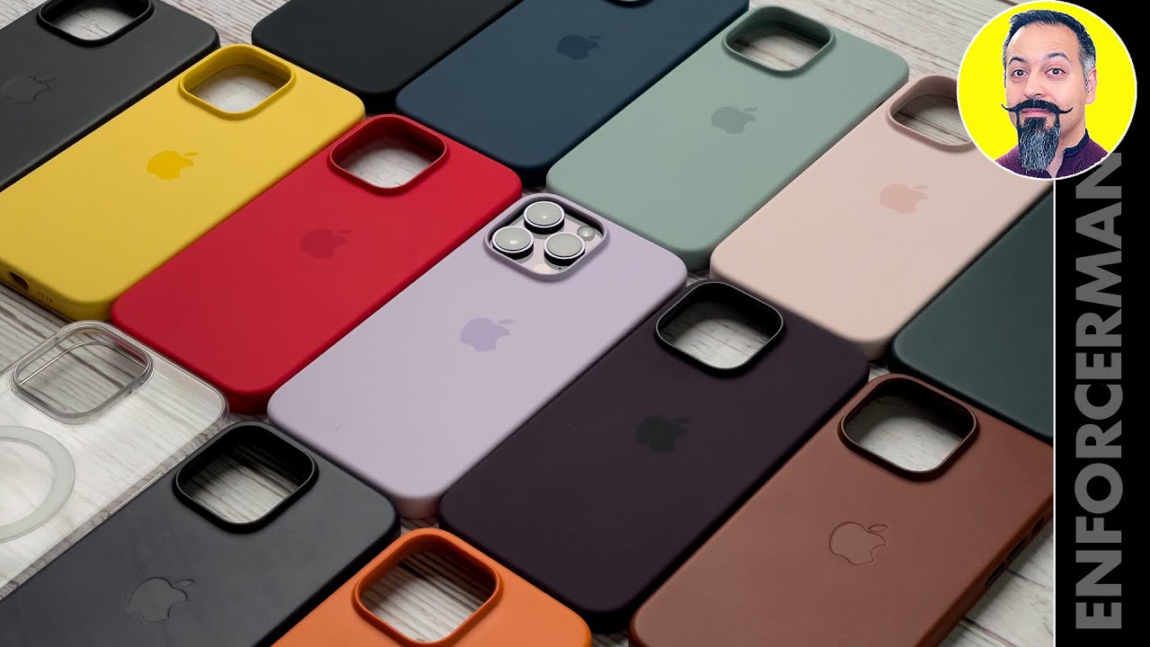EVERY IPHONE 14 PRO MAX APPLE CASES TRY ON (Leather, Silicone, Clear)