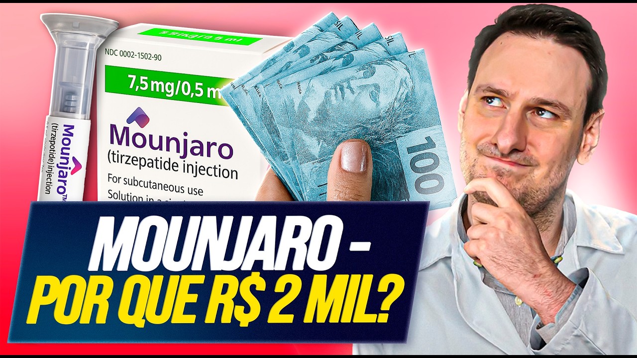 Mounjaro: Por Que É TÃO CARO? A verdade que ninguém conta!