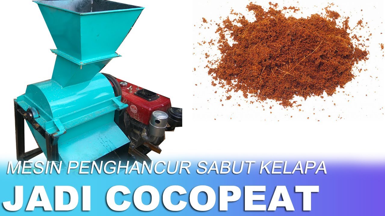 Coconut Coir Crusher Machine So Cocopeat Or Coir Mill Machine So Cocopeat