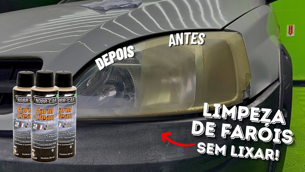 LIMPEZA DE FAR&Oacute;IS SEM LIXAR OU POLIR [FAROL CLEAN]