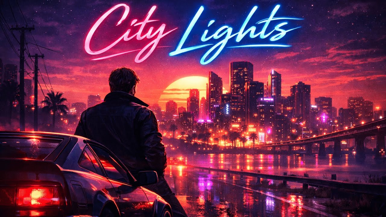 Retroverse – City Lights | Emotional Synthwave Night Drive