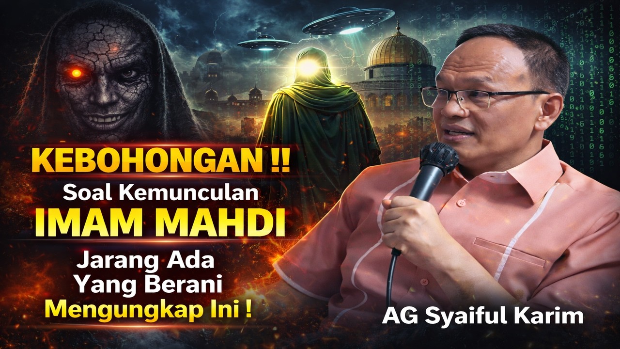 Kebohongan Soal Kemunculan Imam Mahdi ‼️AG Syaiful Karim