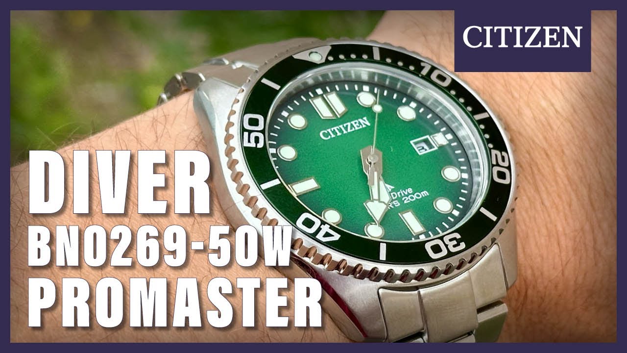 Unboxing The New Citizen Promaster Diver BN0269-50W