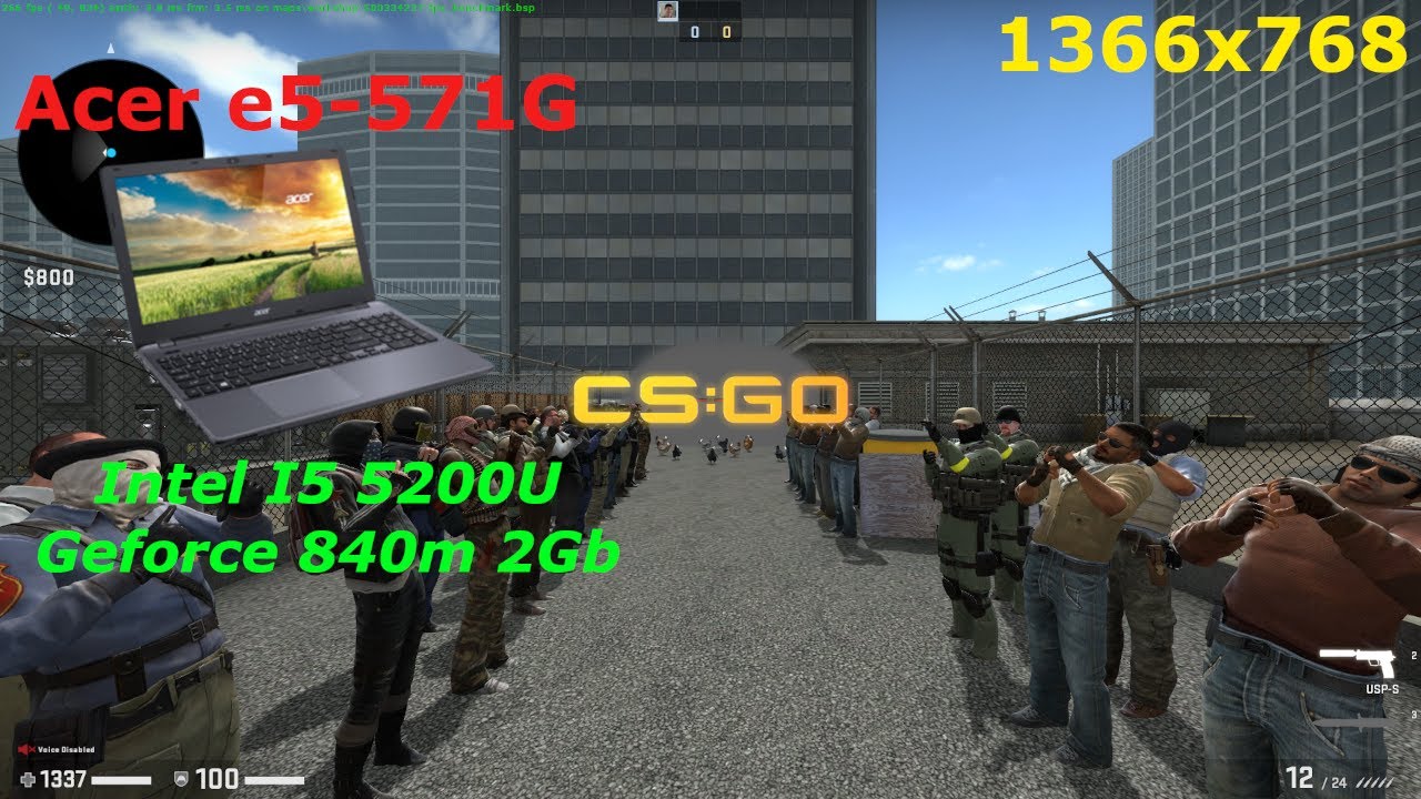 i5 5200u and nvidia geforce 840m 2gb (tested again)
