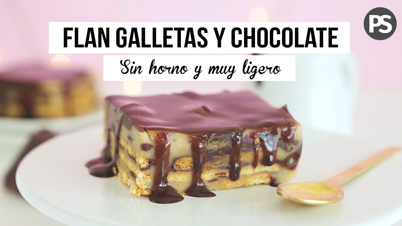 TARTA SIN HORNO: FLAN, GALLETAS Y CHOCOLATE | con INVITADA ESPECIAL