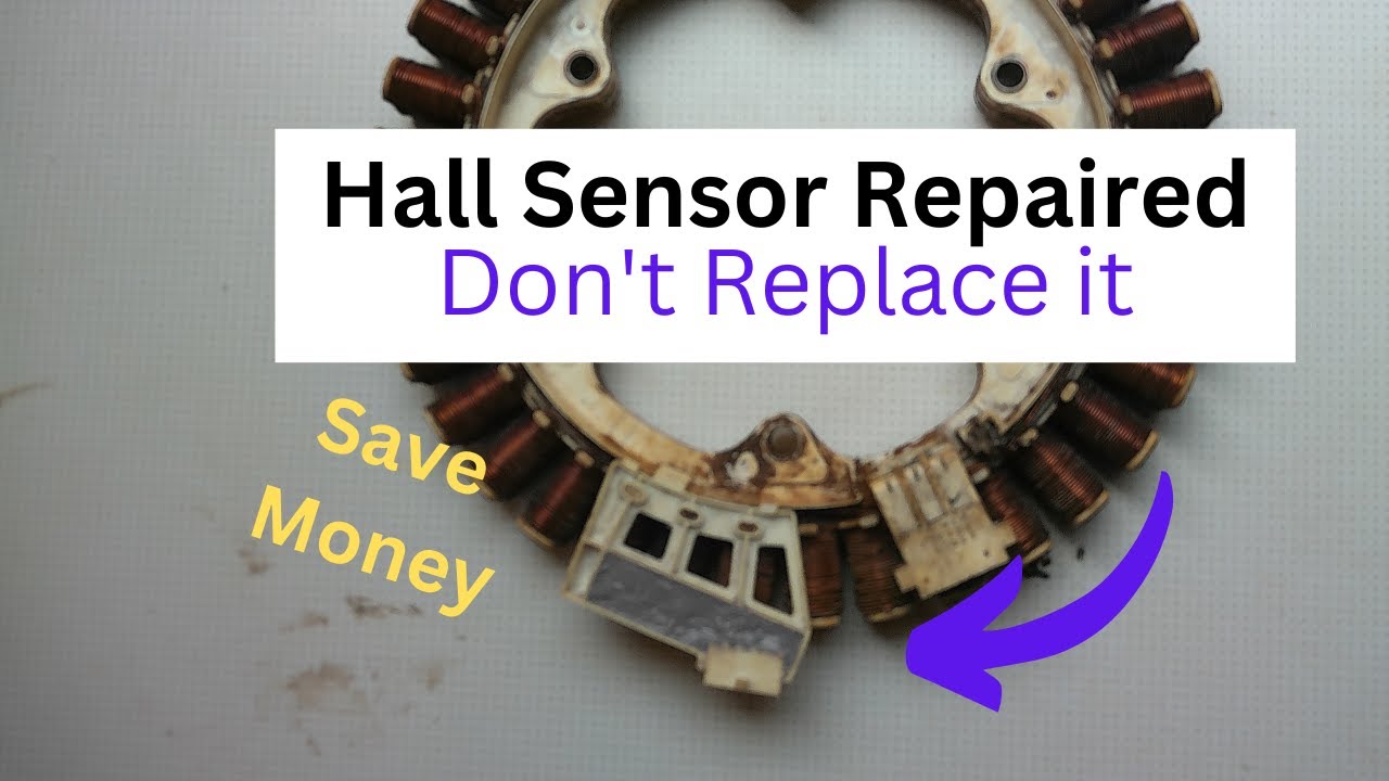 HOW TO REPAIR HALL SENSOR/LG WASHING MACHINE HALL SENSOR.