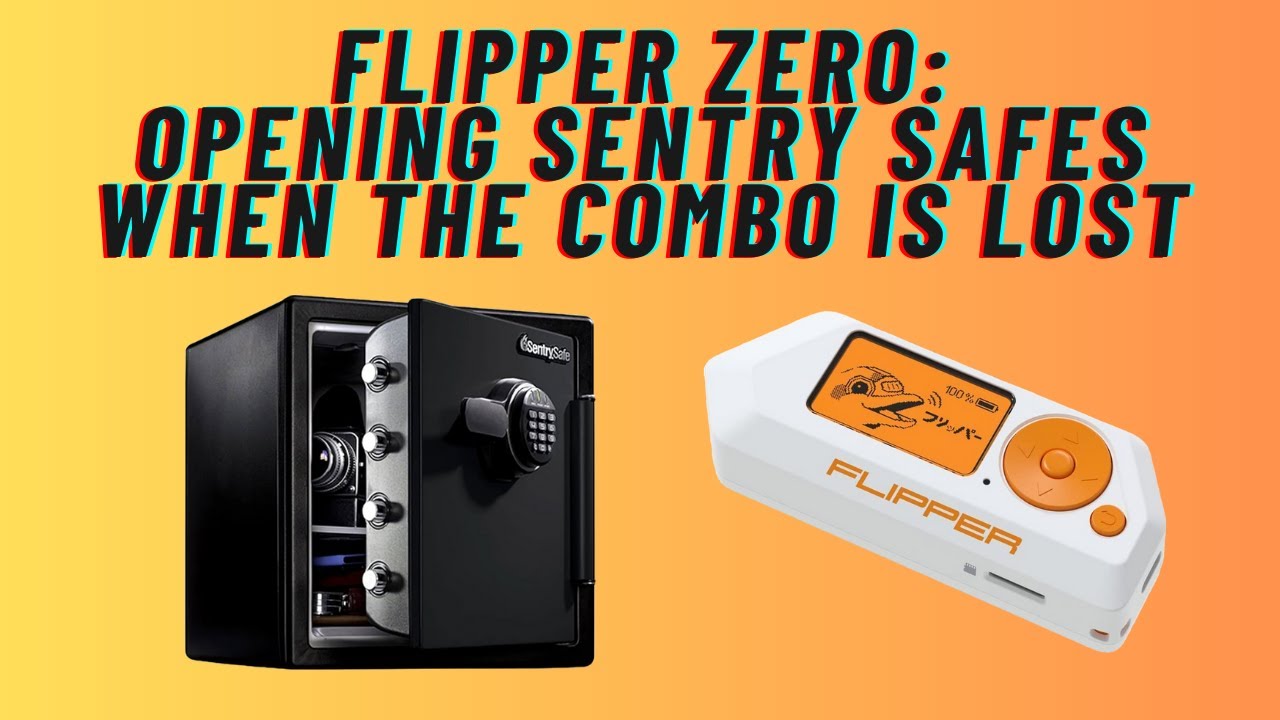 Flipper Zero: как открыть сейф Sentry, если комбо утеряно
