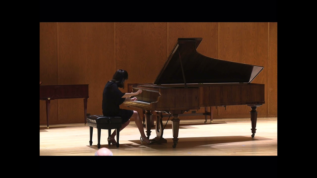 Angie Zhang plays Liszt Spanish Rhapsody on a 1866 Erard piano - American Liszt Society 2021