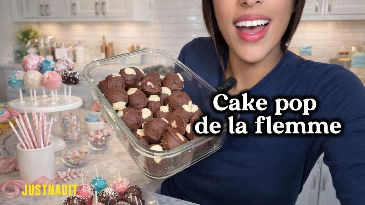 Cake pop de la flemme : la recette la plus facile du monde 🤩