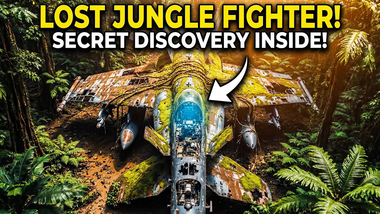 Hidden in the Jungle for Decades — The F/A-18C Hornet That Flew Again