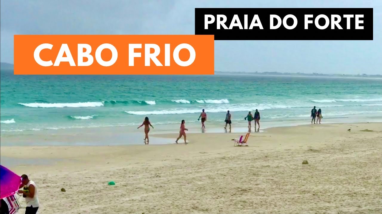 🌊⛱️ ⛈CABO FRIO HOJE - PRAIA DO FORTE 20/01/2026 | THINGS TO DO IN BRAZIL 🇧🇷