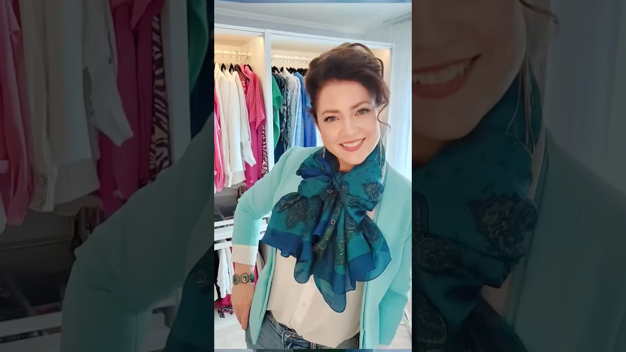 Fashion Irene Butsch #irenebutsch #fashion #шарф #fashiontricks #schal