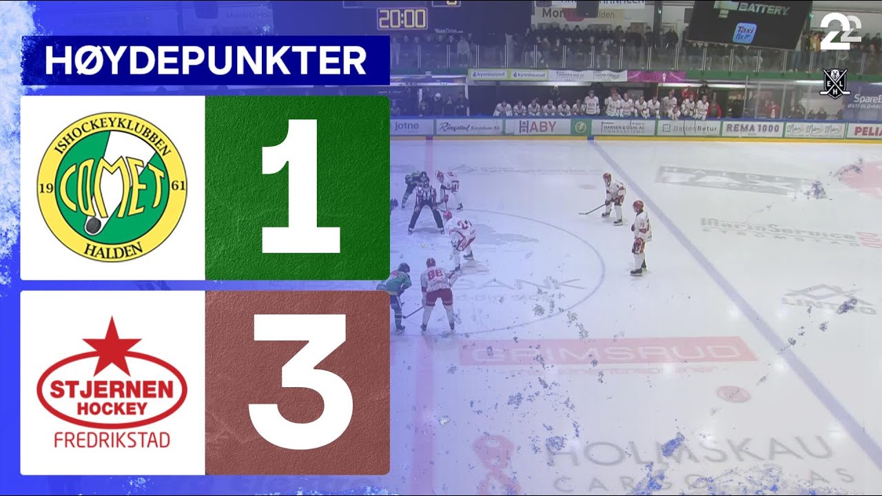 Comet Halden 1 - 3 Stjernen - Høydepunkter
