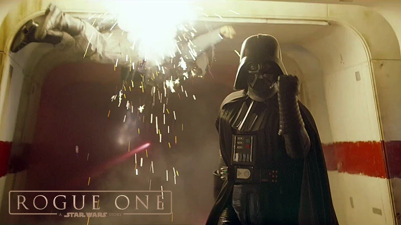 Star Wars Rogue One Darth Vader Scenes Breakdown and Star Wars Easter Eggs