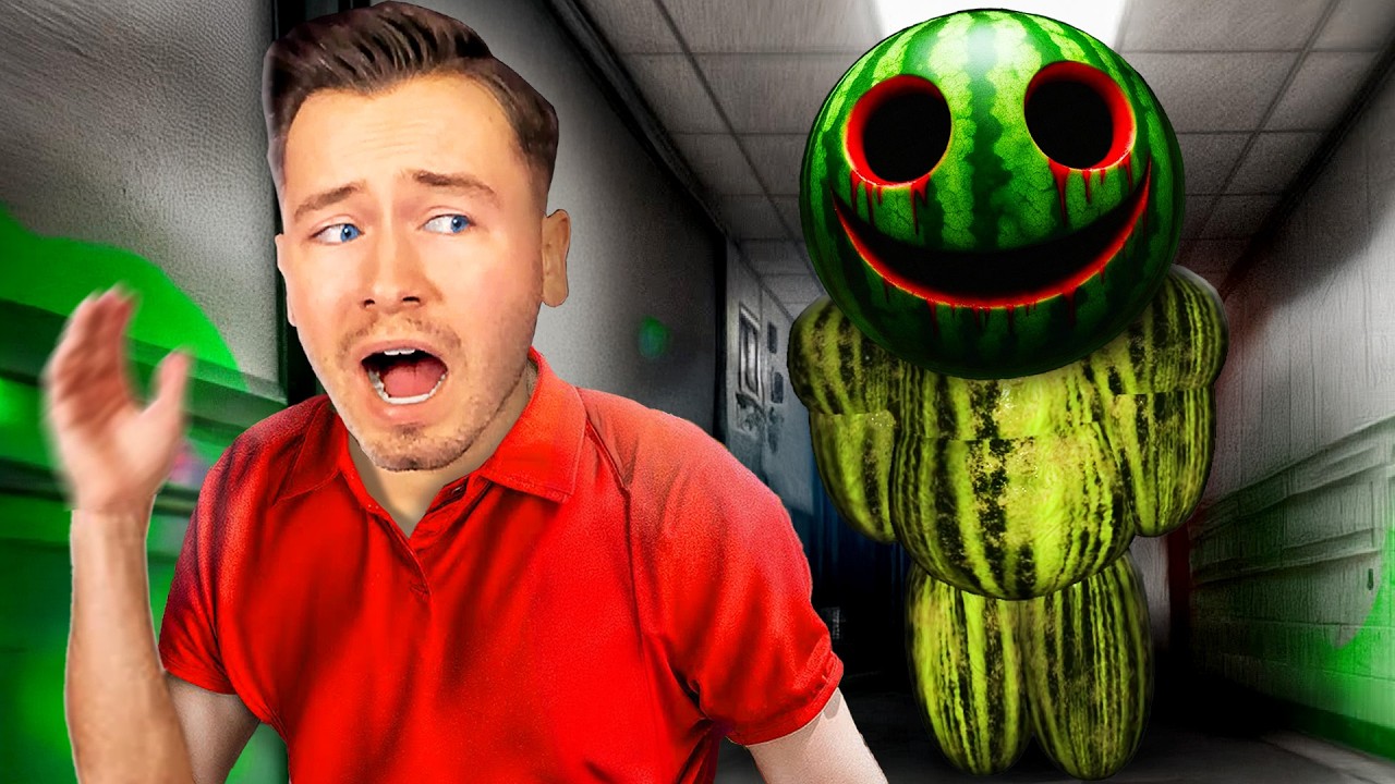 Eine MONSTER WASSERMELONE verfolgt mich...🍉(HILFE)