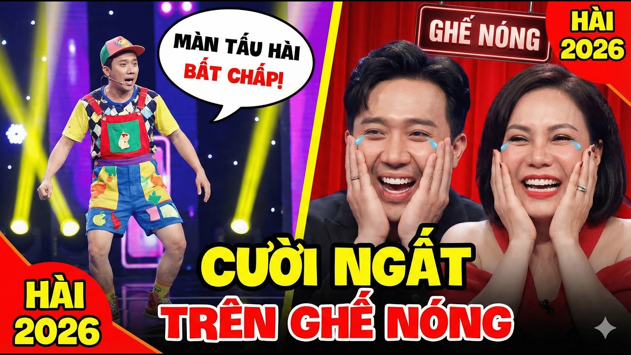 Màn Tấu Hài Bất Chấp Phá Đảo Sân Khấu Làm TRẤN THÀNH, VIỆT HƯƠNG Cười Ngất Trên Ghế Nóng | Hài 2026