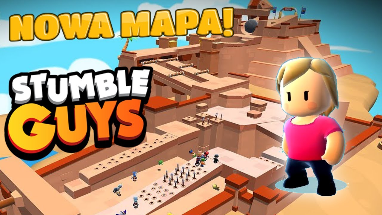 STUMBLE GUYS❤️NOWA MAPA W GRZE  - AKTUALIZACJA Z PRZESZKADZAJĄCYMI KURCZAKAMI 😣#stumbleguys