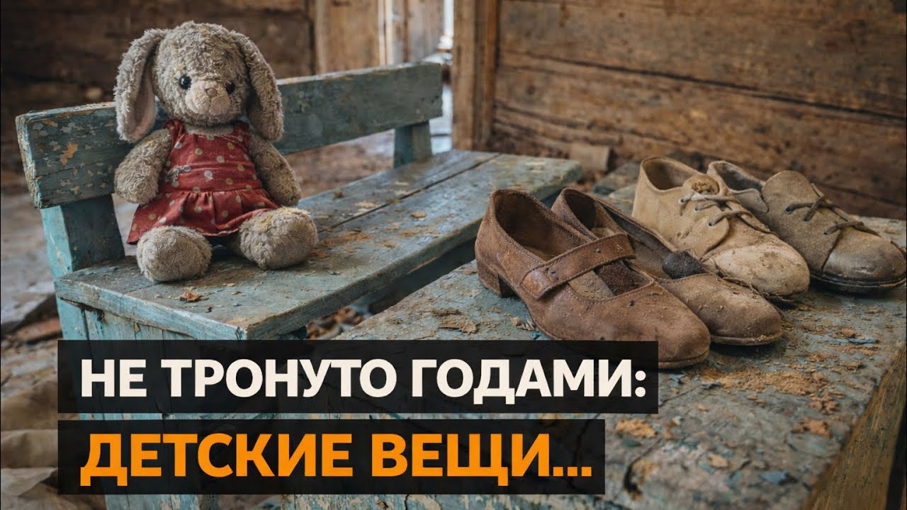 Мы нашли школьные парты и детские игрушки в заброшенной усадьбе