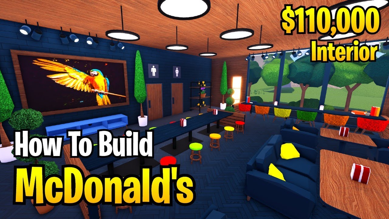 McDonald&rsquo;s Restaurant Design Idea (Interior Tutorial) | Restaurant Tycoon 3