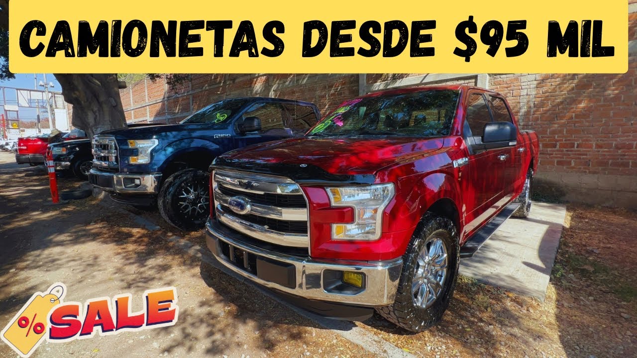 Camionetas en venta en el Estado de Morelos DESDE $95 MIL PESOS - Tianguis de autos Cuautla 