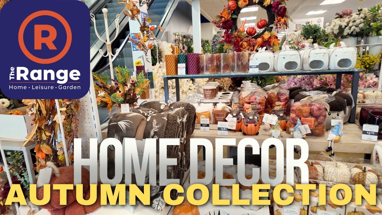The Range Autumn Collection 2025 - Stunning Home Decor You’ll Love This Season