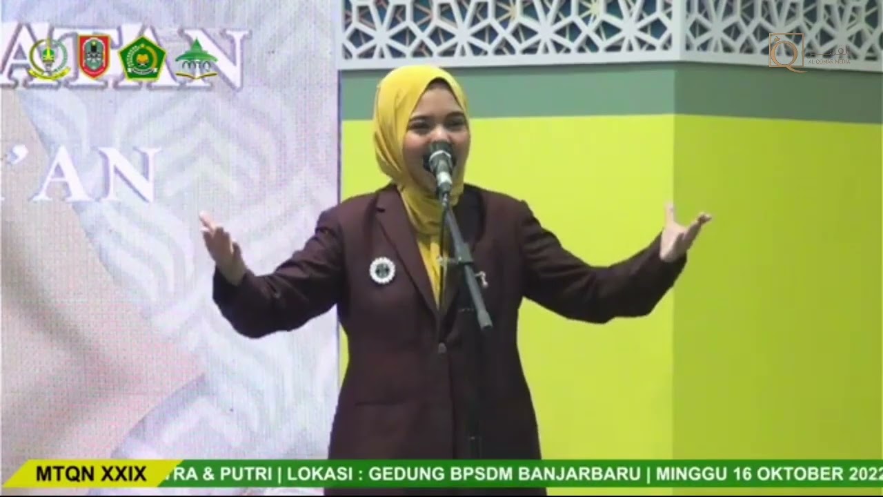 Syarhil Qur'an || Moderasi Beragama Dalam Bingkai Bhineka Tunggal Ika || MTQ Nasional Kalsel 2022
