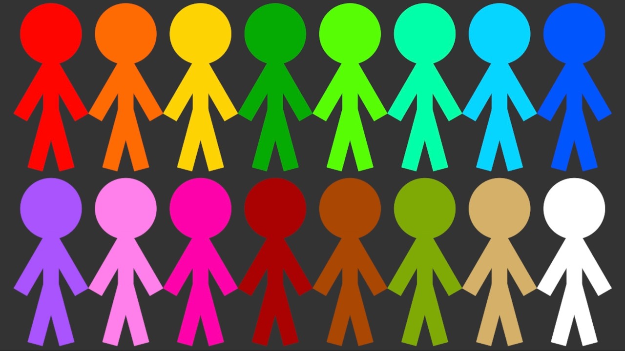 Stickman RTTB Run Race ASMR In Algodoo - Algicosathlon Day 127