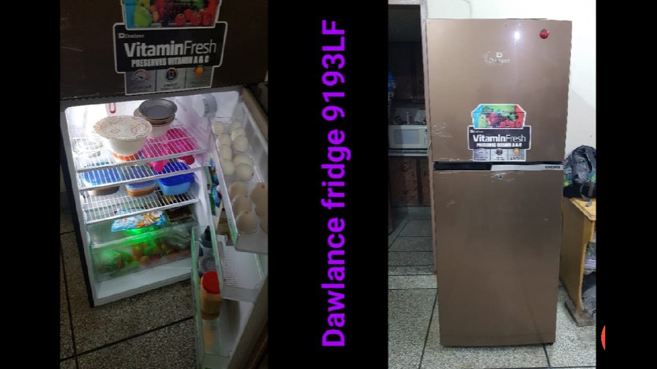 dawlance 9193LF chrome  fridge personal experience and detail