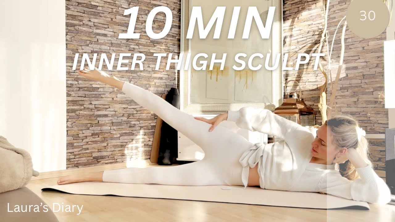 10 MIN INNER THIGH PILATES | Slim Legs & Toned Inner Thighs | Low-Impact