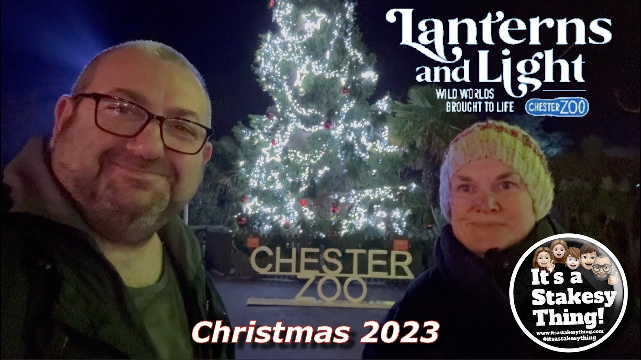 Chester Zoo Lanterns & Light 2023 Christmas Trail #itsastakesything