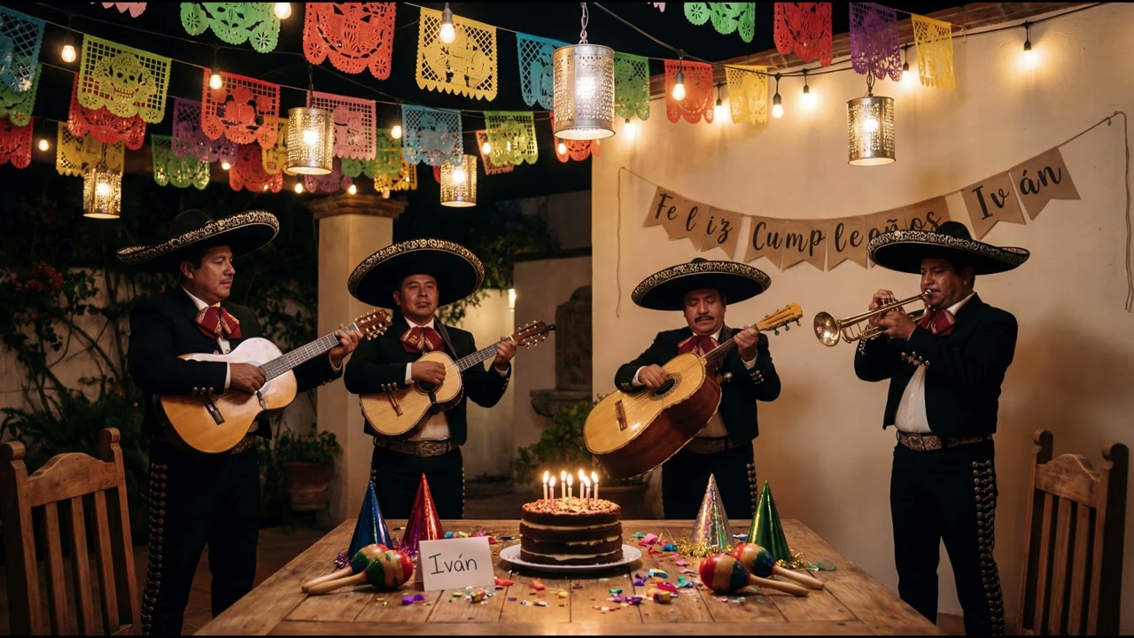 Mañanitas personalizadas para Iván - Custom Music Mx