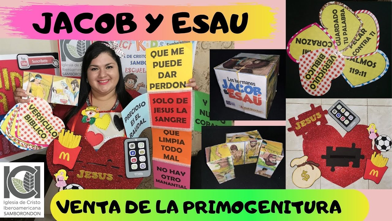 JACOB Y ESAU - VENTA DE LA PRIMOGENITURA - ESAU DESPRECIO SU PRIMOGENITURA - QUE HAY EN TU CORAZON