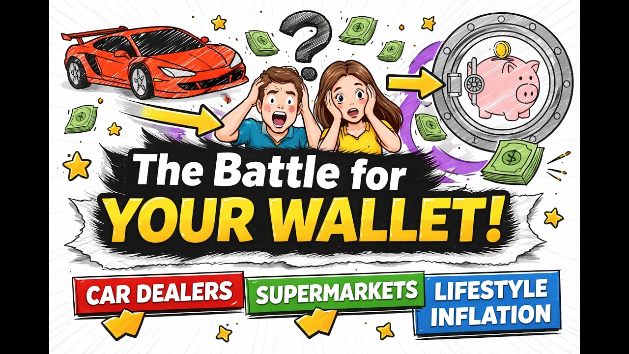 The Battle for Your Wallet: Hidden Spending Traps Car Dealers, Supermarkets & Lifestyle Inflation