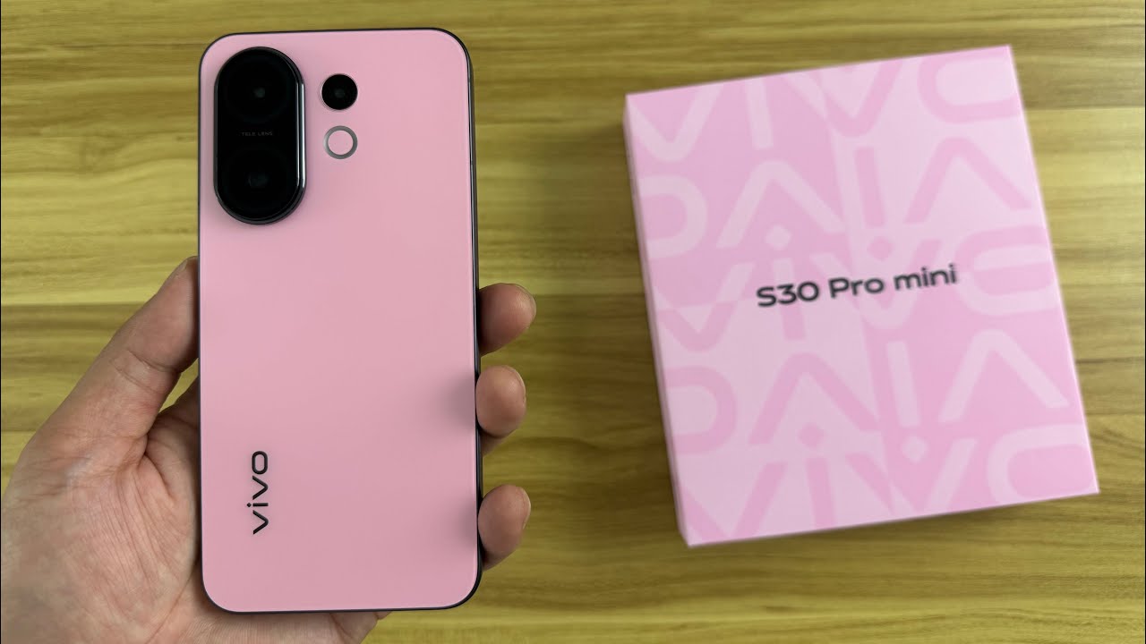 Vivo S30Pro Mini 6.3inch,6500mah Pink Color Phone Unboxing, Small Size Flagship Phone Killer?
