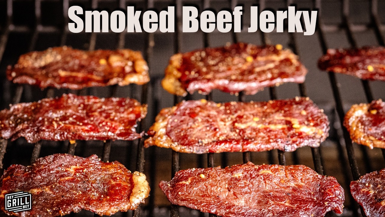 Classic Smoked Beef Jerky with a Black Pepper Kick