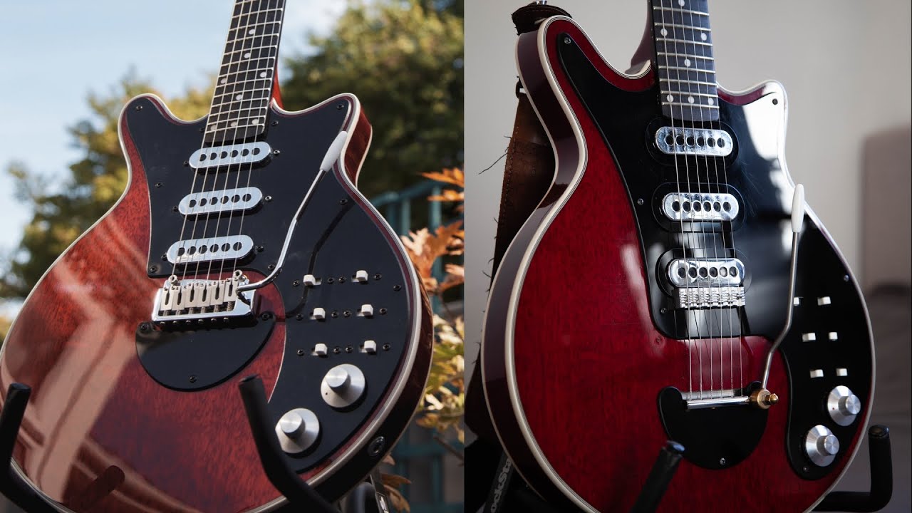 Brian May Red Special Conversion - Tremolo, Pickguard, Bridge