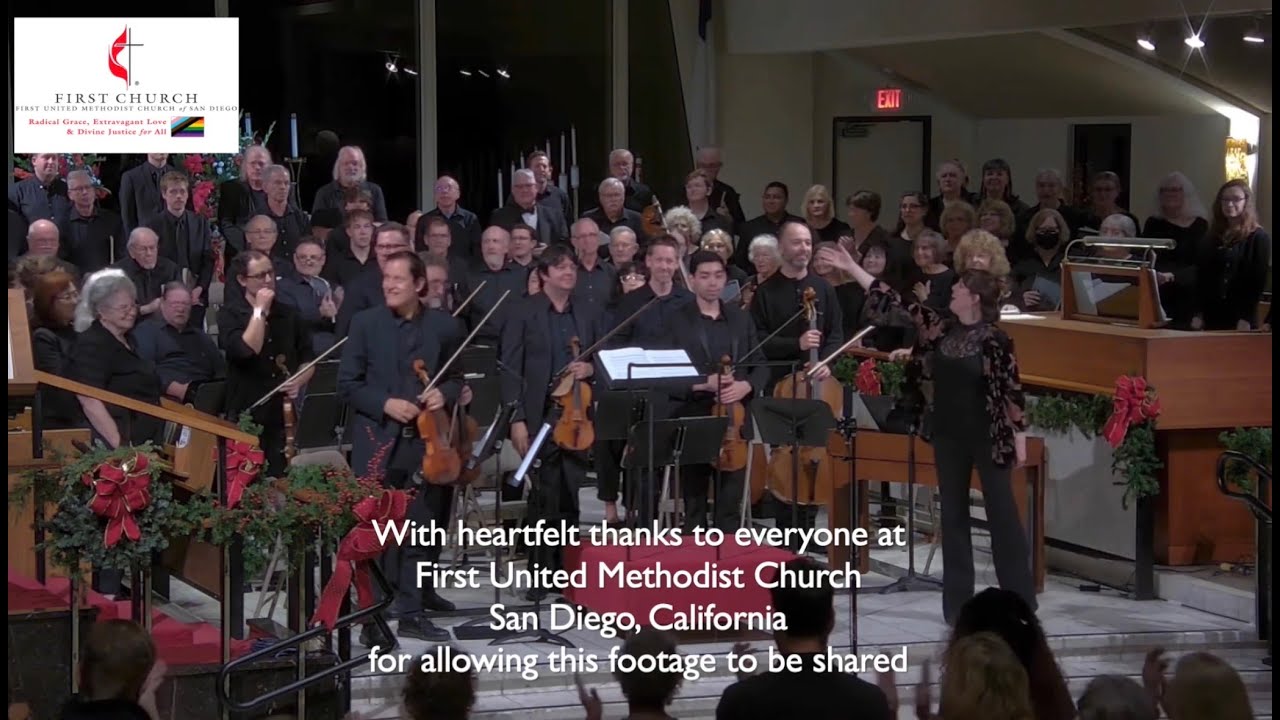 'A Season to Sing' concert in San Diego, 13th December 2025, conducted by Joanna Forbes L'Estrange