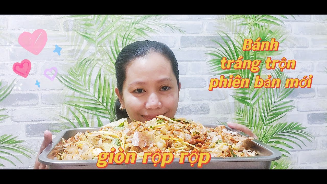 Cuối Tuần Làm Mâm Bánh Tráng Trộn Chiên Giòn Cho Con Yêu|Uyên Chi Official