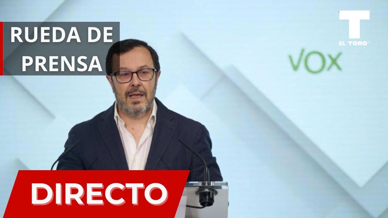 🔴  DIRECTO | Rueda de prensa de VOX