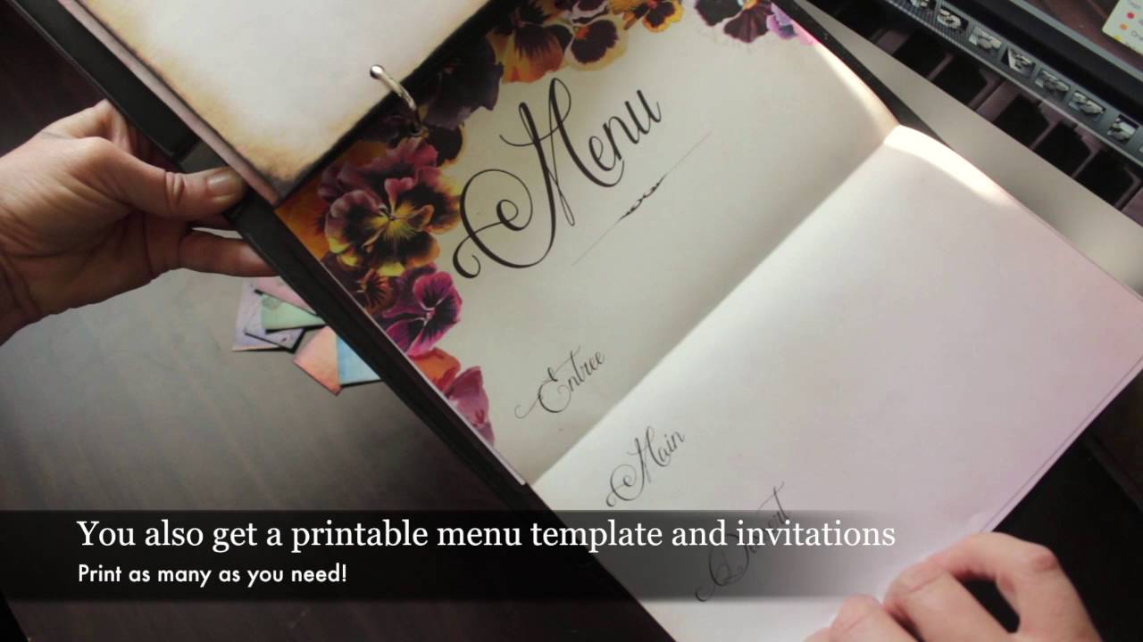 The Urban Ephemera Printable Kitchen Kit Mini Album