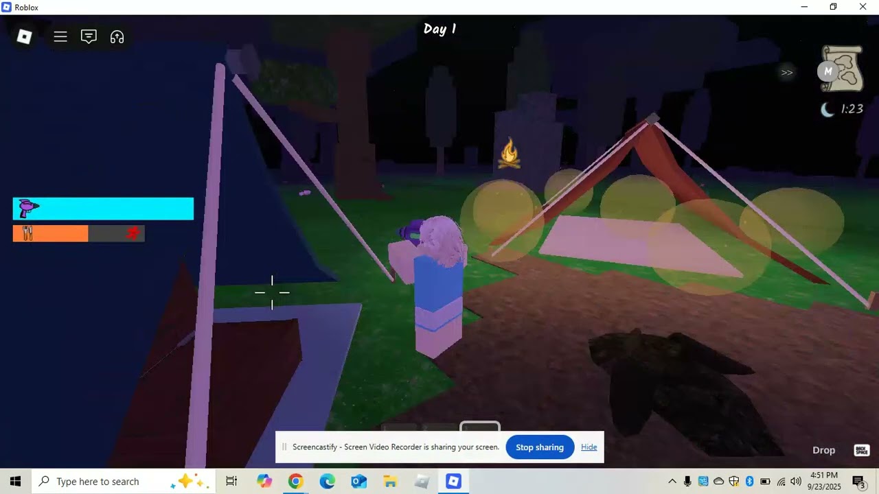 My first Roblox video