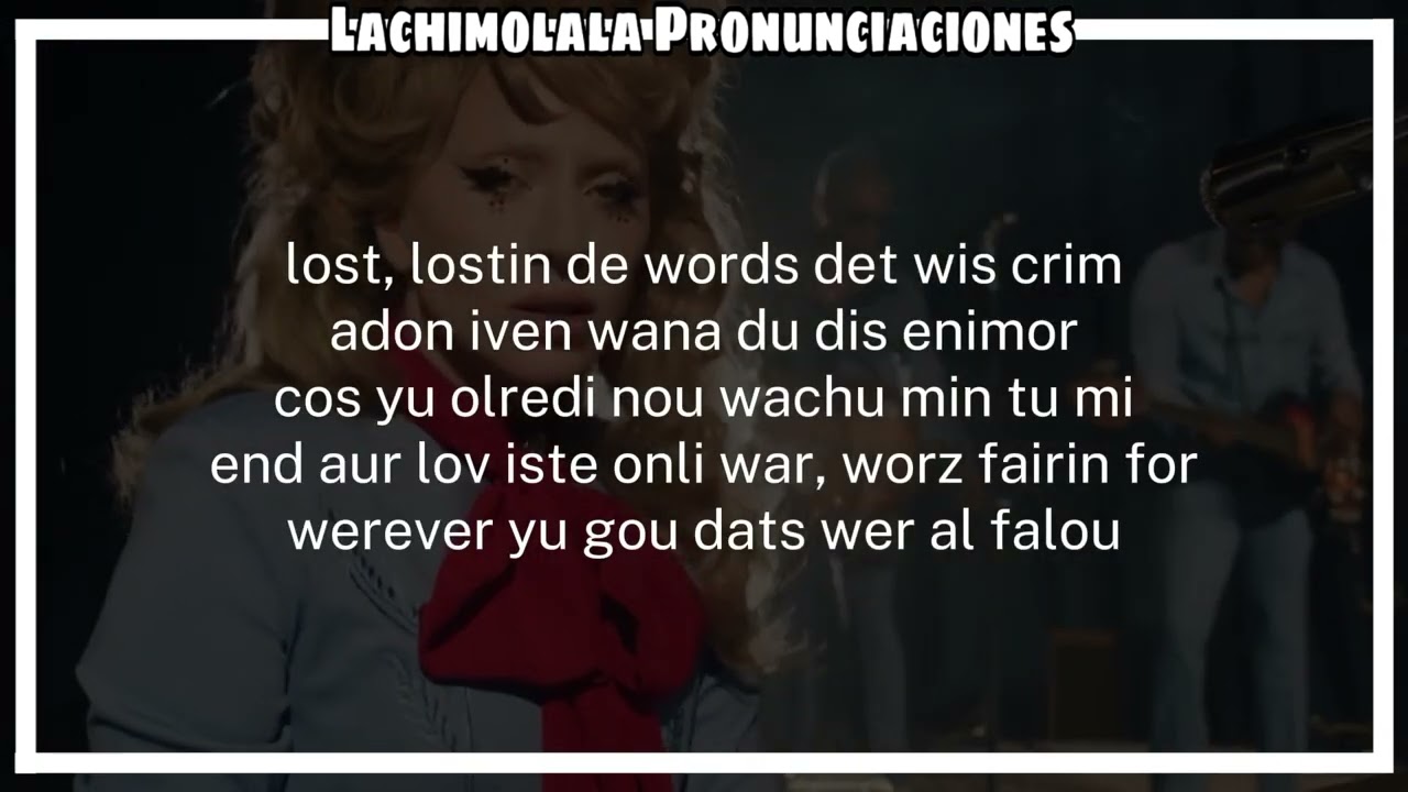 LADY GAGA, BRUNO MARS - DIE WITH A SMILE (PRONUNCIACIÓN FÁCIL/ LETRA FÁCIL/ LETRA SIMPLIFICADA)