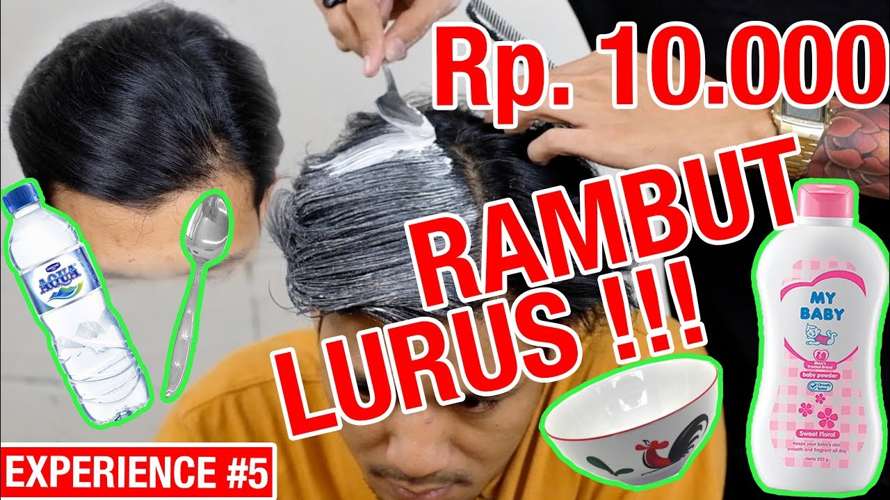 100% SUKSES & MURAH !! Cara dan Trik Cepat Meluruskan Rambut Dengan Bedak Bayi