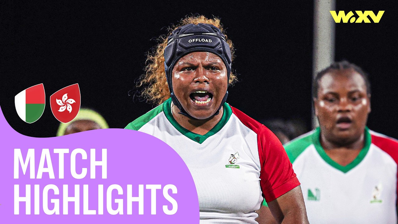 Winning their first EVER WXV match 🔥 | Madagascar v Hong Kong China | Highlights | WXV 3