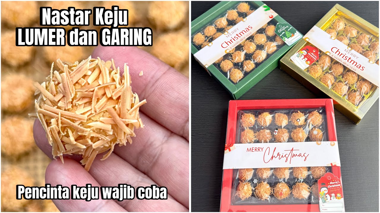 NASTAR KEJU Rambutan dengan isian KEJU GARING DAN LUMER