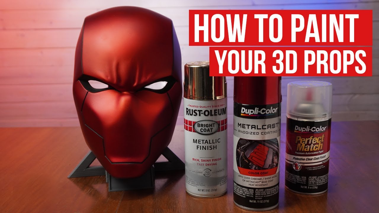 Завершение 3D-печати: как красить детали, напечатанные на 3D-принтере