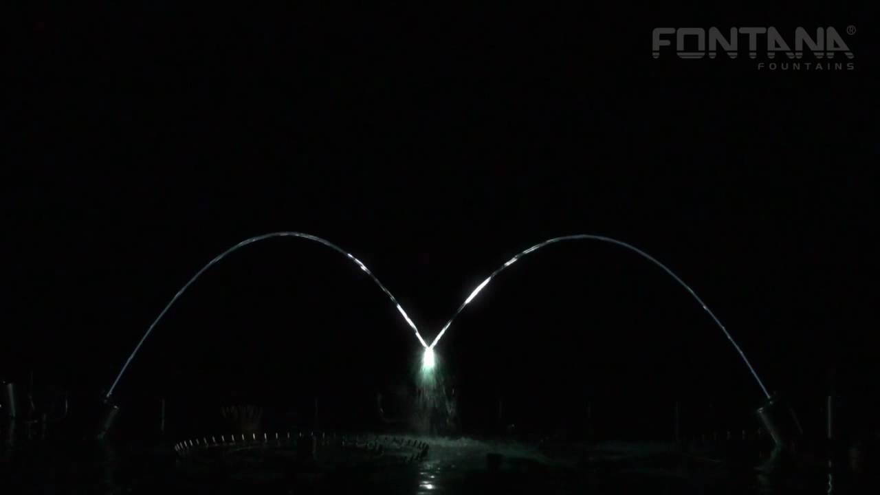 Fontana Jumping Jets with RGBW Led Illumination