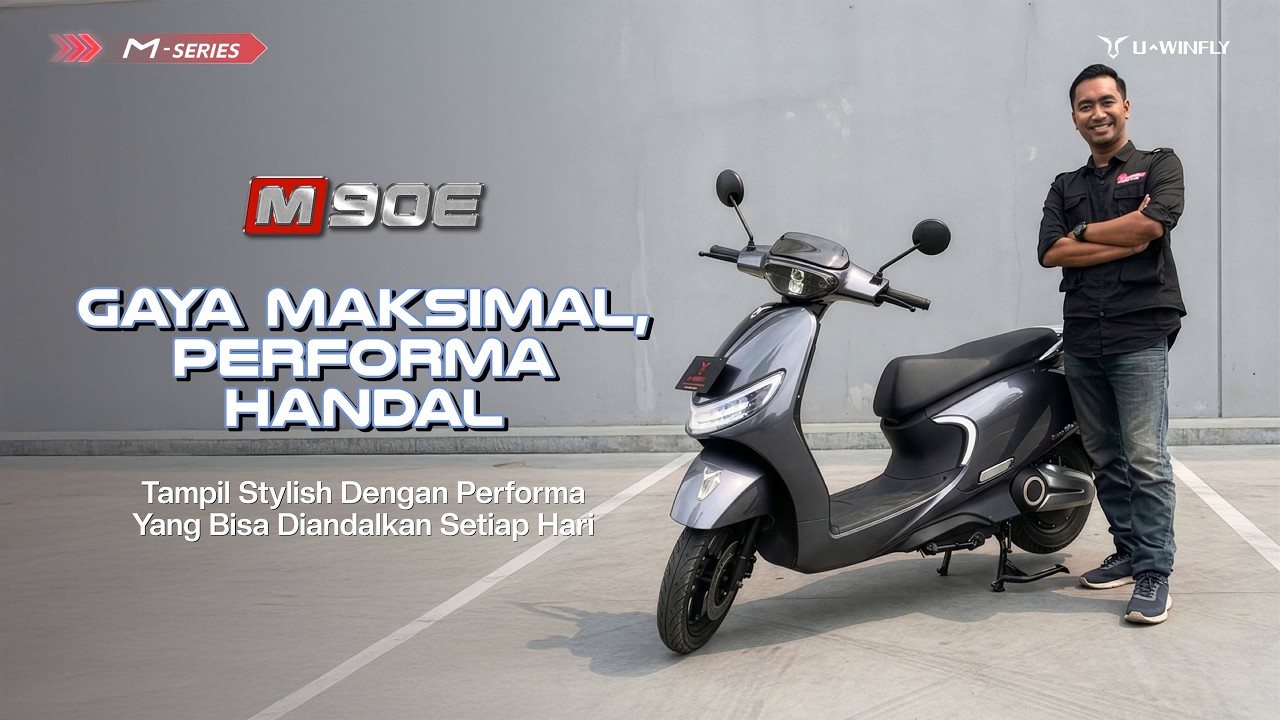 Motor Listrik 10 Jutaan Bisa Gini?! Review Lengkap U-Winfly M90E - Sat Set Tanpa Ribet!